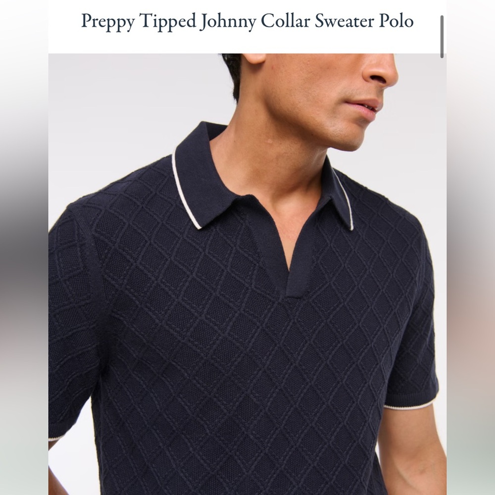 Abercrombie & Fitch Men’s sweater polo